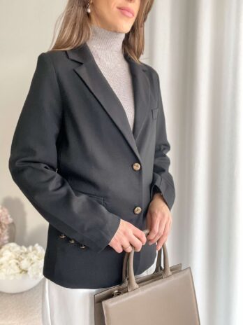 Czarna marynarka Classic