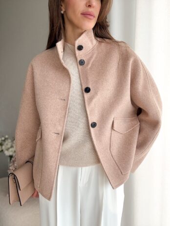 Kurtka z wełną Sara beż