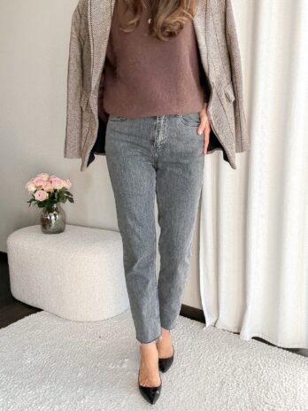 Jeansy Mery – szare