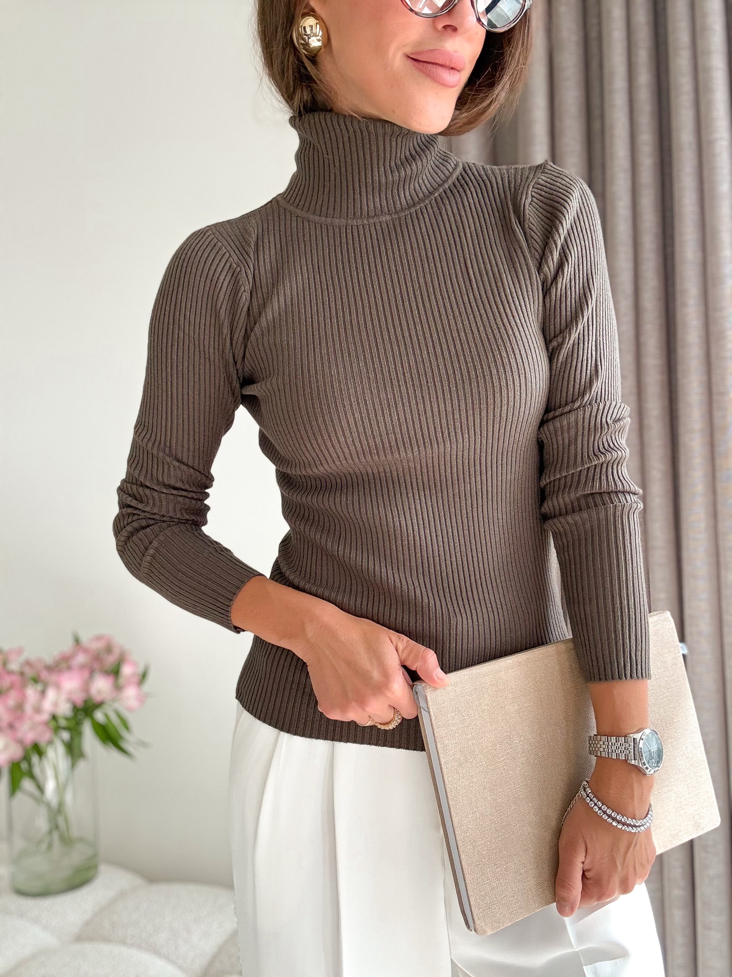 Golfik Classic khaki - obrazek 4