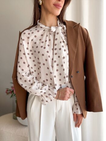 Koszula Dots ecru
