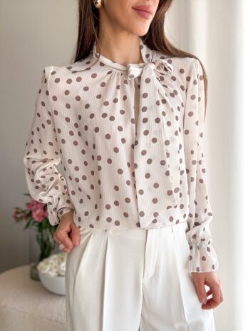 Koszula Dots ecru