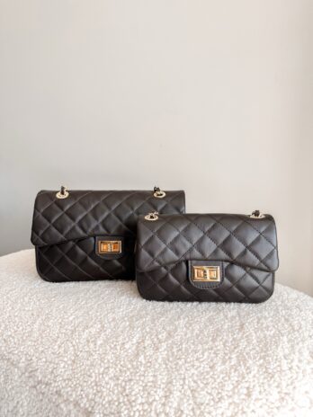 Torebka Coco ciemny brąz – mini