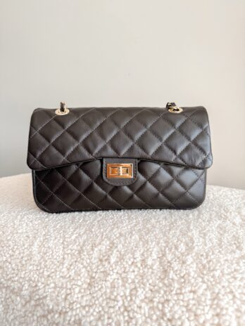 Torebka Coco ciemny brąz – mini