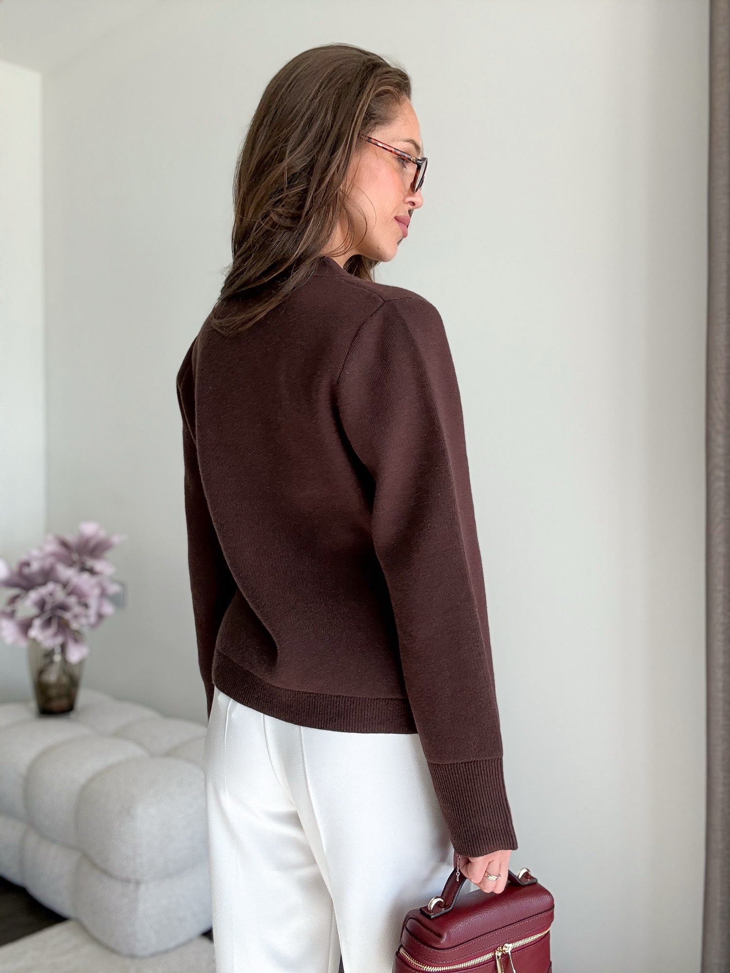 Cardigan Holy brąz - obrazek 8