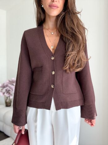 Cardigan Holy brąz