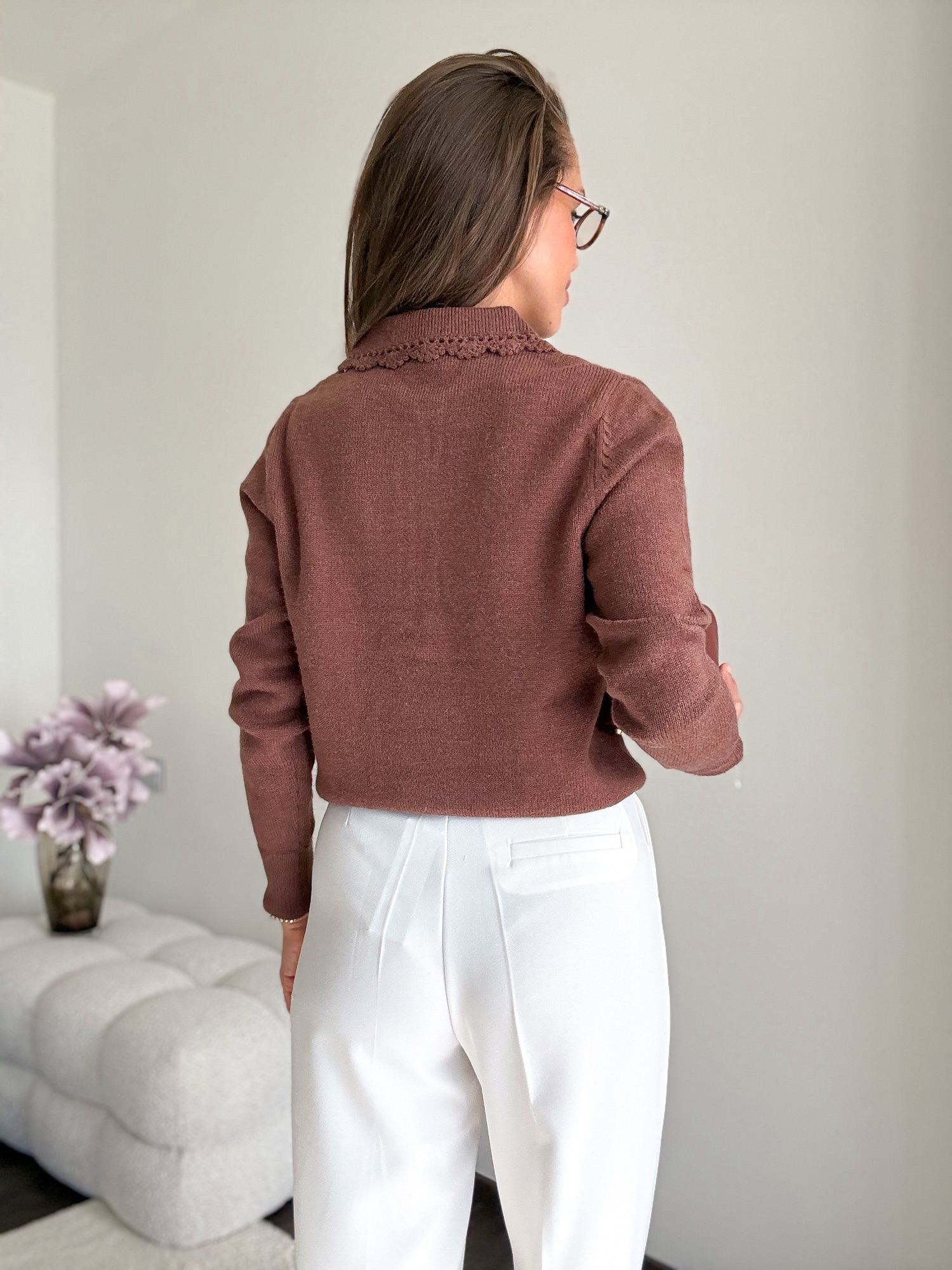 Sweter Paloma brąz - obrazek 4