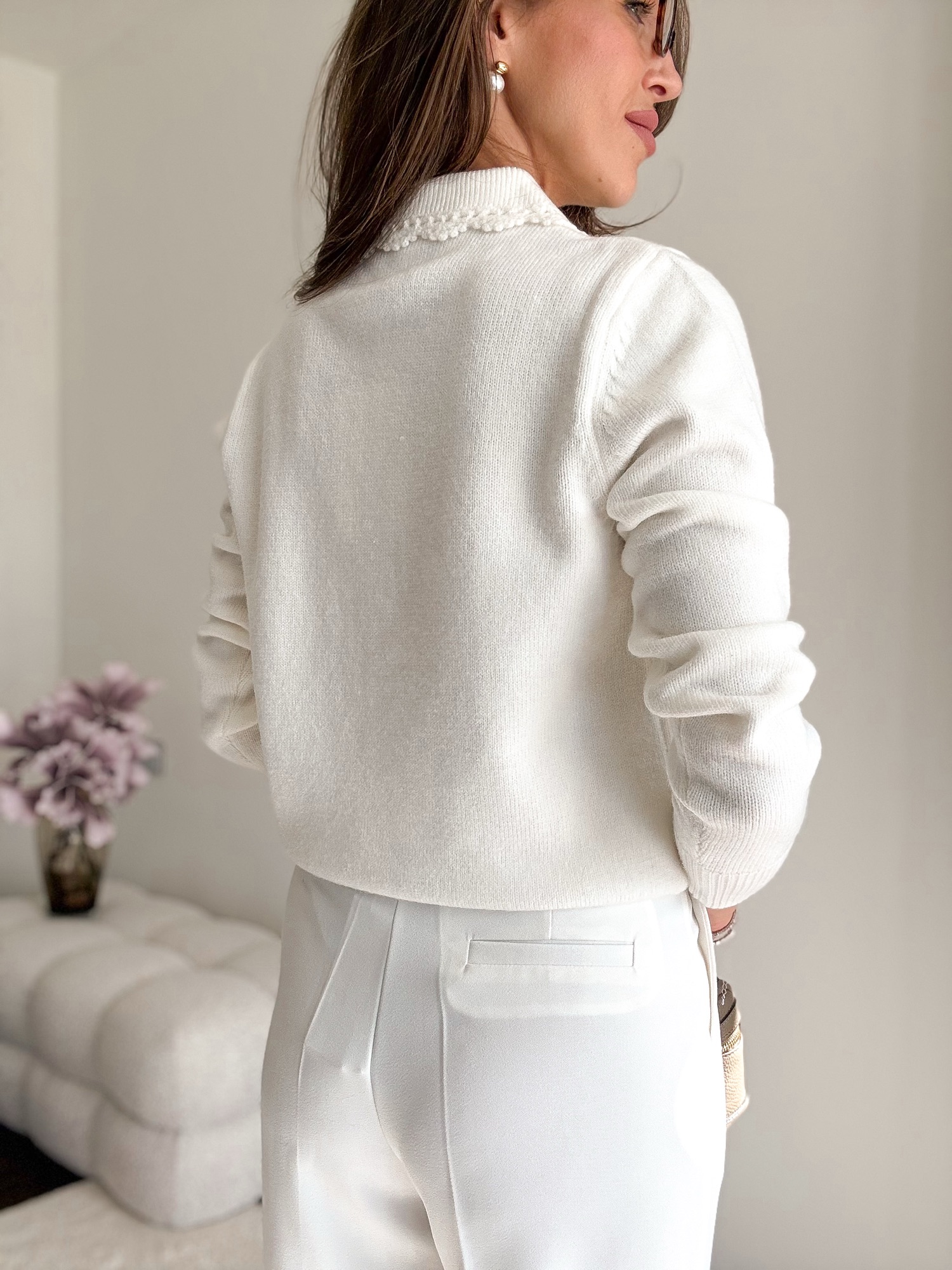 Sweter Paloma biel - obrazek 3
