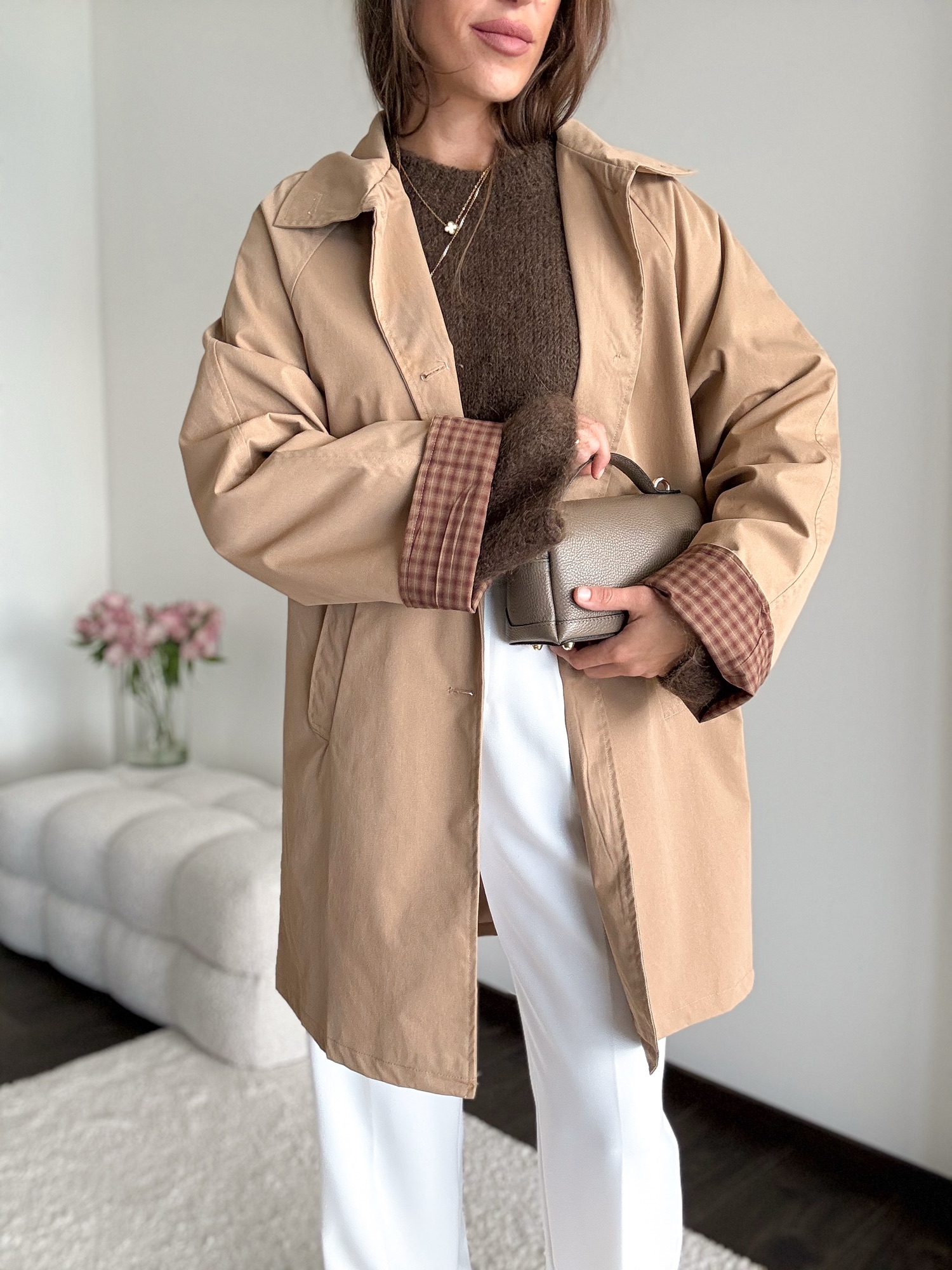 Trencz Madison - camel - obrazek 9