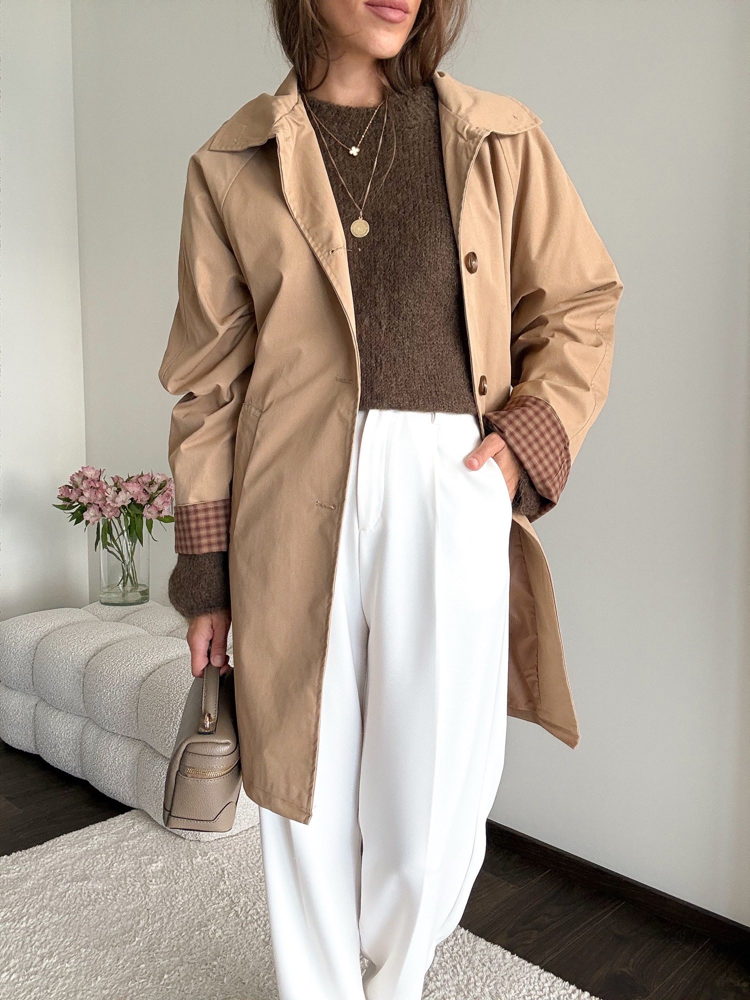 Trencz Madison - camel - obrazek 11