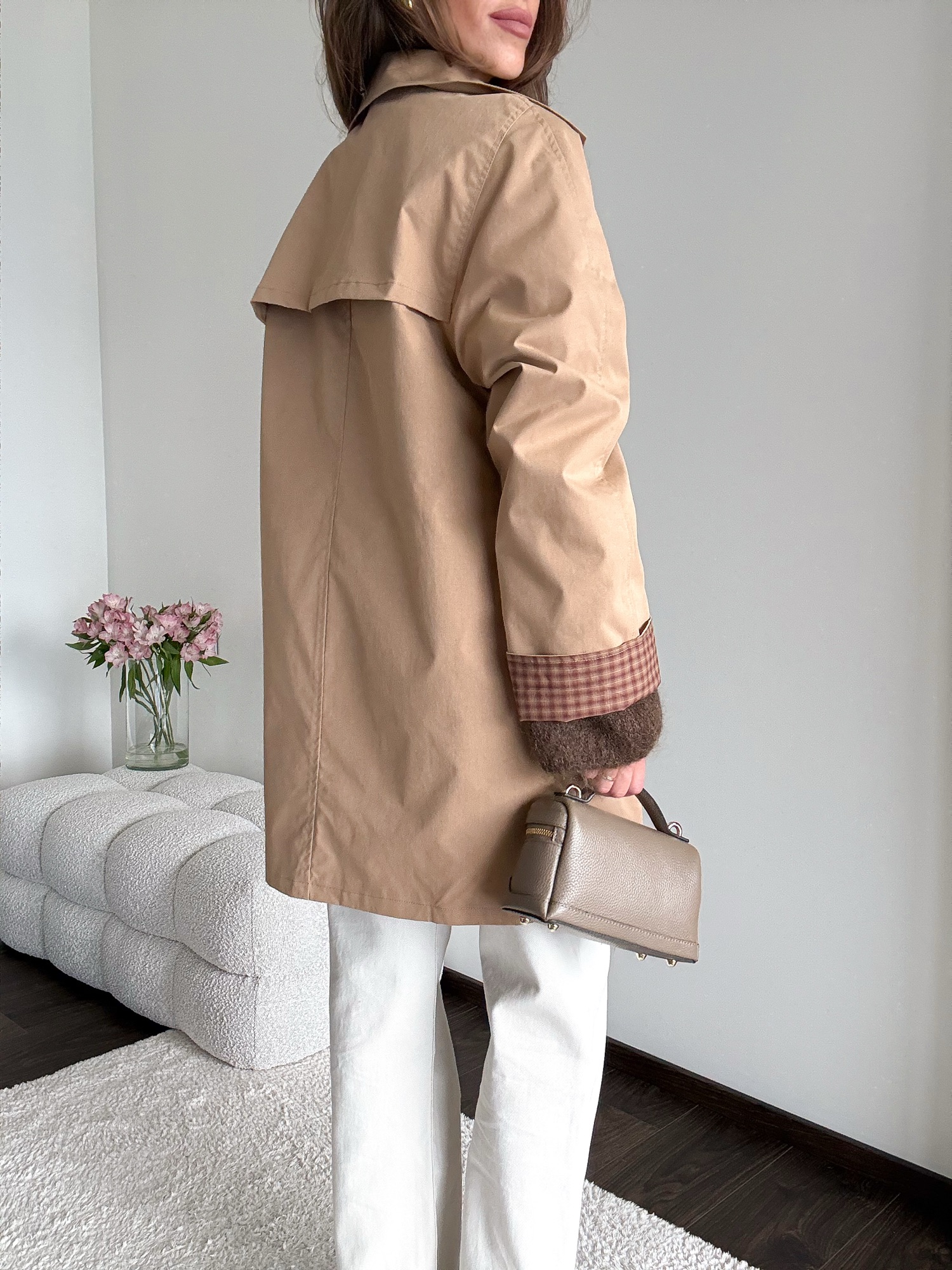 Trencz Madison - camel - obrazek 4