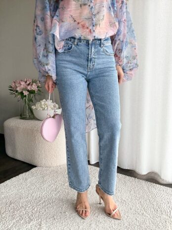 Jeansy Modi błękitne