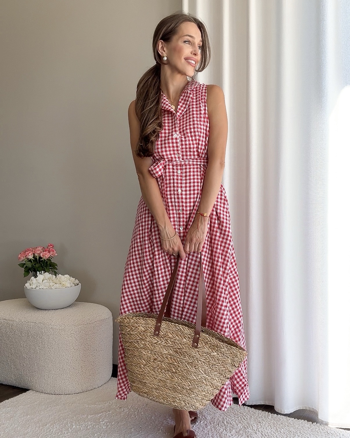 Sukienka Amelia czerwień - obrazek 8