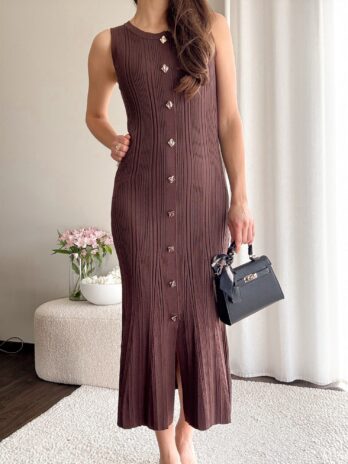 Sukienka Ariel brąz