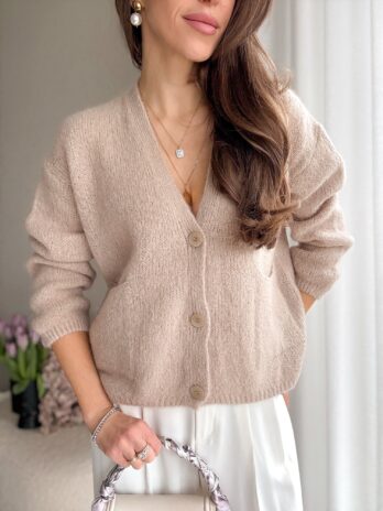 Cardigan Honey beż