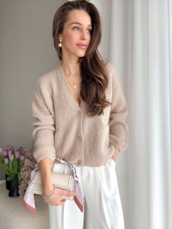 Cardigan Honey beż