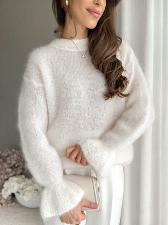 Sweter Flare śmietanka