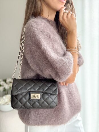 Torebka Coco ciemny brąz – mini