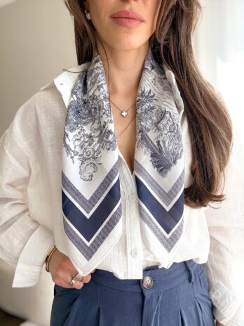 Apaszka Toile de jouy