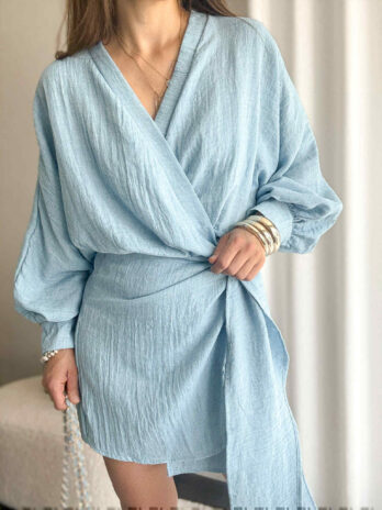 Sukienka Ines błękit