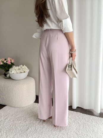 Liliowe spodnie Angel