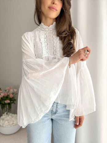 Bluzka Valentina biel