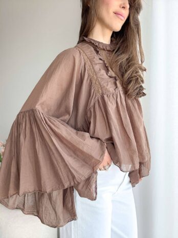 Bluzka Valentina brąz