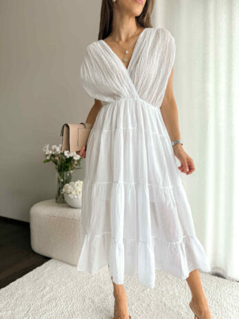 Sukienka Velvet biel